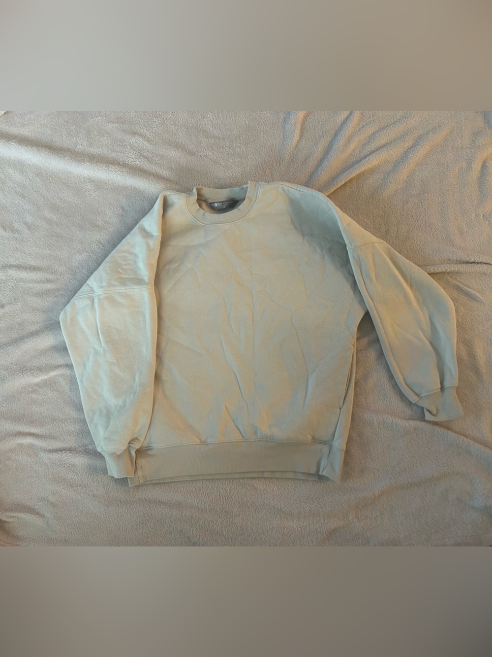 Tuff Athletics Light Beige Crewneck Sweatshirt